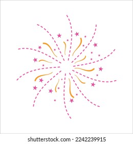 This nice and neat firework is highly compatible and suitable for various design needs like business presentations, corporate promotion designs, id cards, infographics, social media posts, and more.