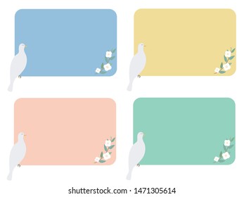 This is a nice pigeon frame
