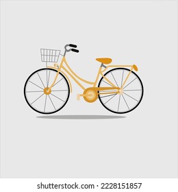 This is a nice vector bicycle image