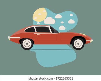 this  a night and day car vector . very nice for your content