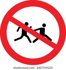 Dies ist ein nicht laufendes Zeichen