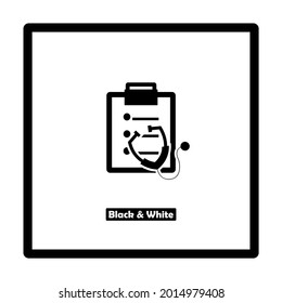 este es un signo de icono del bloc de notas
