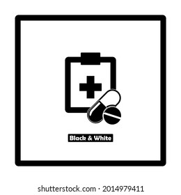 this is a notepaper icon sign