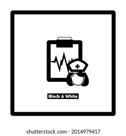 this is a notepaper icon sign