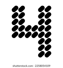 This number 4 gamer design will be a hit with any gamer. It's also a great gift for your friends, family, or even yourself!