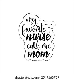 This Nurse design is perfect for crafting. Celebrating nurses' dedication with stethoscopes, nurse caps, and hearts. With positive quotes, it's ideal for t-shirts, mugs, tumblers,  frames and stickers