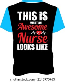 This Nurse T-Shirt configuration ideal for any private or corporate use. 
All primary components are editable and adaptable.