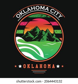 This is Oklahoma T-Shirt Design Template