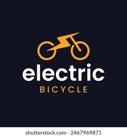 This is old bike logo design template