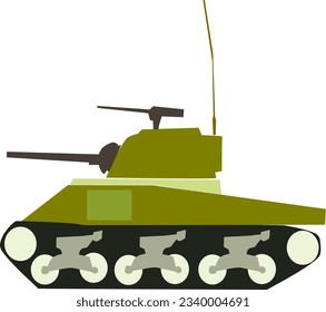Este es uno de los modelos de tanques estadounidenses usados en la Segunda Guerra Mundial. Usada en el campo de batalla europeo contra las fuerzas de la Alemania nazi y sus aliados