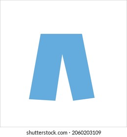 Esto es un pantalón azul