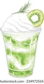 This one is light and creamy, with just the right icy and airy texture. Subtly sweet, fruity flavor. Often smoothies are too bitter or overly sweet.