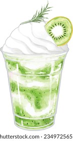 This one is light and creamy, with just the right icy and airy texture. Subtly sweet, fruity flavor. Often smoothies are too bitter or overly sweet.