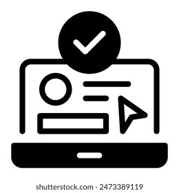 This Online Booking icon is suitable for digital nomad, freelancer, working at home, etc.