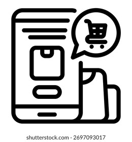This Online Shop icon is suitable for use in Supermarket.