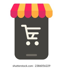This Online Shopping icon is suitable for Black Friday, shopping, ecommerce, etc.