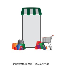 Esta es una página de una tienda en línea.