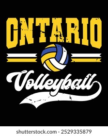 This Ontario Volleyball cut file features quotes for all levels of players. Enhance motivation and team spirit while showing off your love for the sport. Perfect for t-shirts, mugs, and more.