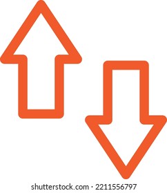 Este icono es un conjunto de iconos de color naranja con un estilo de contorno, este icono también puede hacer su diseño más atractivo y elegante