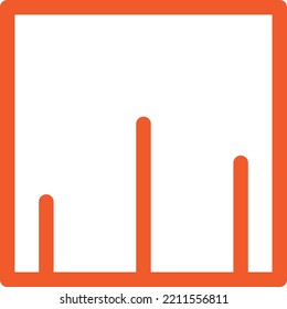 Este icono es un conjunto de iconos de color naranja con un estilo de contorno, este icono también puede hacer su diseño más atractivo y elegante