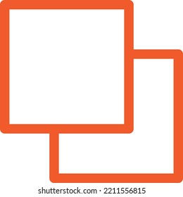 Este icono es un conjunto de iconos de color naranja con un estilo de contorno, este icono también puede hacer su diseño más atractivo y elegante
