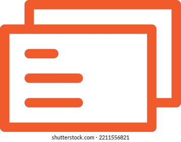 Este icono es un conjunto de iconos de color naranja con un estilo de contorno, este icono también puede hacer su diseño más atractivo y elegante