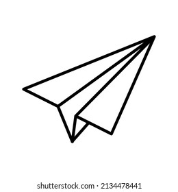 this is an origami icon using a solid style
