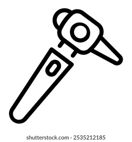 This Otoscope icon is suitable for veterinary, pet lover, animal shelter, etc.