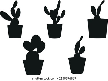 This is our new Cactus Silhouette. You can use this design on: T-shirt, Hoodie, Mug, Pillow, Bag, Clothes printing, Printable decoration, and much more.
