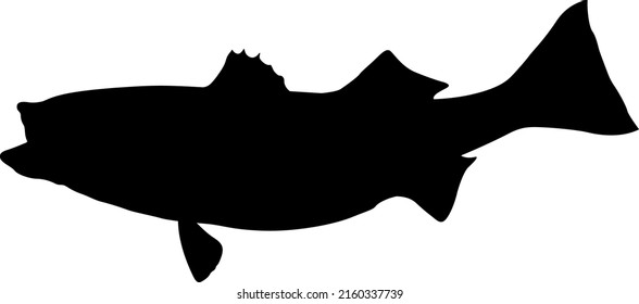 This is our new Fish Silhouette. You can use this design on: T-shirt, Hoodie, Mug, Pillow, Bag, Clothes printing, Printable decoration, and much more.