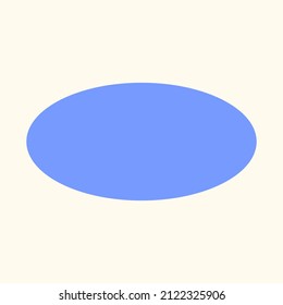This is an oval. It's a part of shape series.