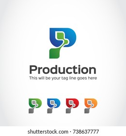 This is a P logo used for many purposes and projects.