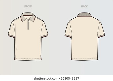 This package includes technical drawings of T-shirts, showcasing a variety of styles with cut and sew designs, unique pocket placements, and sleeve construction details for fashion design development
