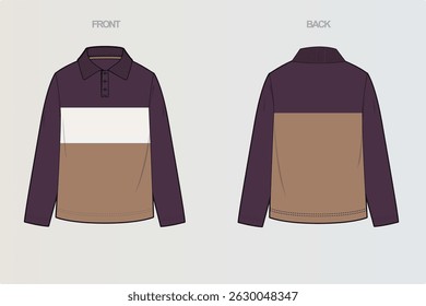 This package includes technical drawings of T-shirts, showcasing a variety of styles with cut and sew designs, unique pocket placements, and sleeve construction details for fashion design development