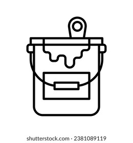 This is a Paint bucket icon
icons in outline and pixel perfect style
This is one of the icons from a collection of icons with the theme Design creativity tool