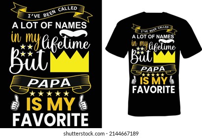 This  papa t_ shirt design.This design is very nice and good....