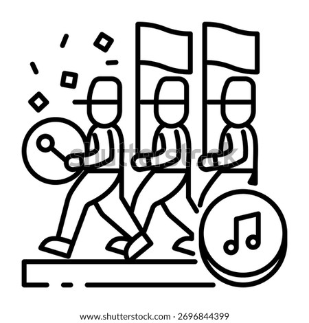 This Parade icon is suitable for Thanksgiving Day.