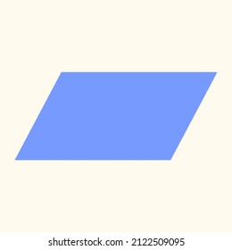 This is a parallelogram. It's a part of shape series.