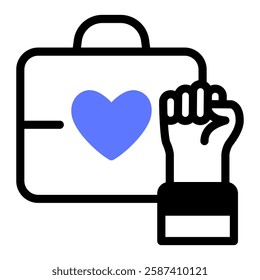 This Passion icon is suitable for Business Motivation, Business Improvement, etc.