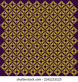 This pattern is a design pattern. Another feature is to have the pattern offset. to be the background or to separate each piece can be applied further