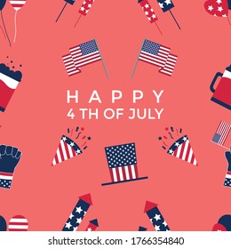 This pattern design was made to welcome United States Independence Day. This pattern design can be used in varieties needs, be it for commercial, educational, or personal needs.