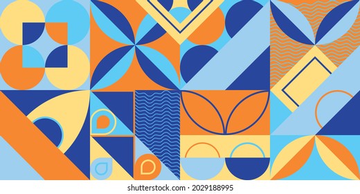 This pattern is made with smooth colors and colors that draw summer but still give a bright and pleasant impression for those who see it.