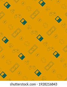 This is a pattern related to the game. This pattern is suitable for game developers, graphic designers. This pattern also has a pleasant color.
