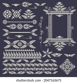 This pattern is in the shape of a leaf. Elegant, old style, suitable for use in the ornamentation of leaf patterns. It can be expanded to include additional new patterns or to apply the existing ones.