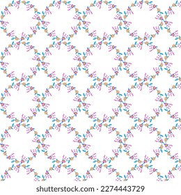 This pattern vector design is Set of floral branches. pink flower Turquoise Color leaves. Wedding concept with flowers. Floral poster, invite, fashions textile prints, wallpapers etc.