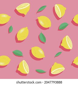 This is the patttern of fresh lemon fruit. You should use this to pajamas design or wallpaper decoration, etc.