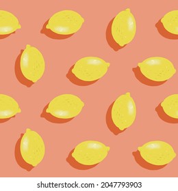 This is the patttern of fresh lemon fruit. You should use this to pajamas design or wallpaper decoration, etc.