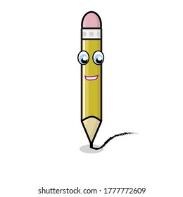 this is a pencil vector with doodle styles.with a woman's face