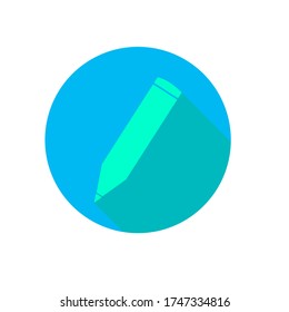 This is pencil vector icon logo