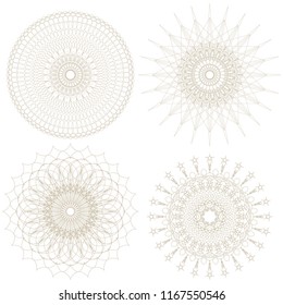 This “Guilloche” are perfect for using on frame ornament, Background, wallpaper and other creative applications.